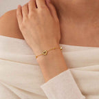 Gold Heart Bracelet