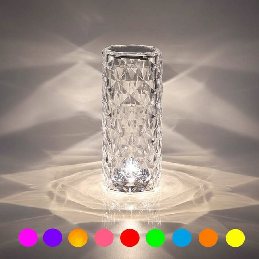 LED Crystal Table Lamp