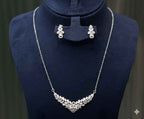 Crystal Leaf Jewelry Set