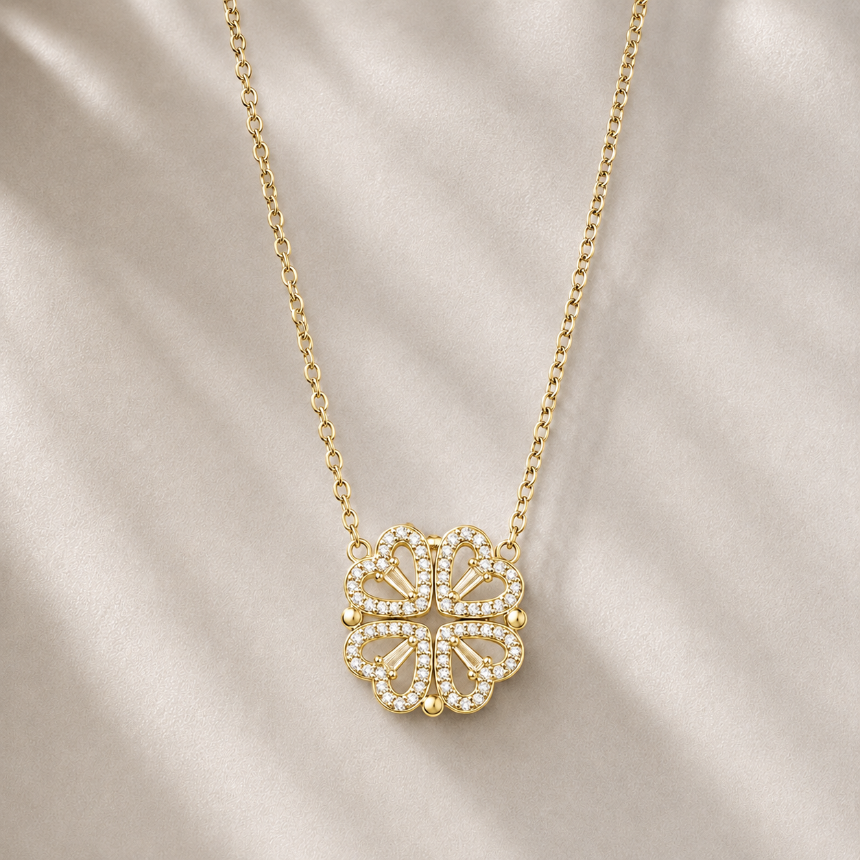 Four-Leaf Clover Necklace