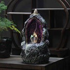 Crystal Cave Backflow Incense Burner