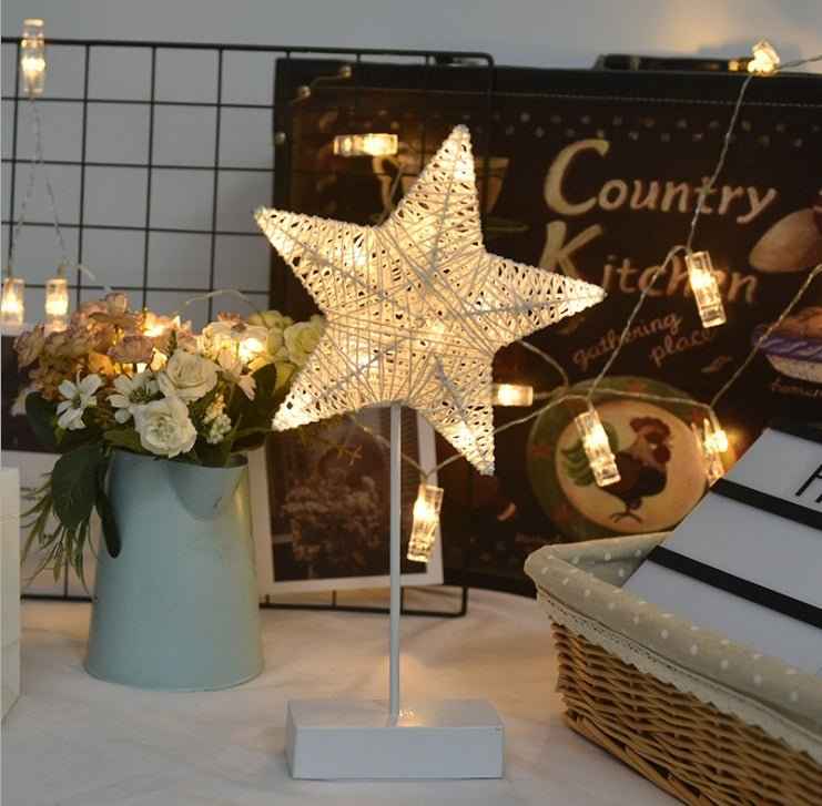 Romantic LED Star Table Lamp