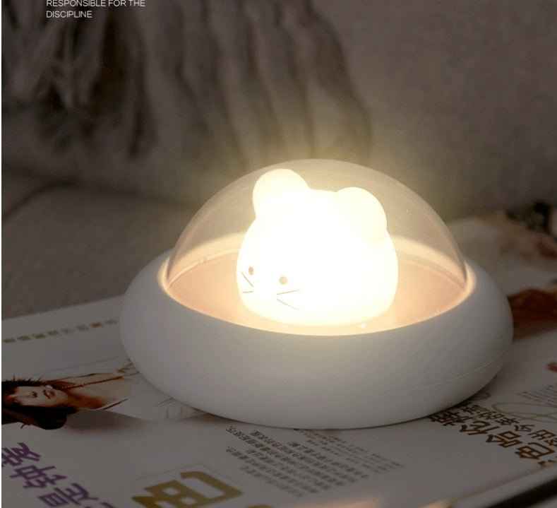 Cute USB Bedside Night Light