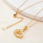 Rhinestone Pendant Necklace
