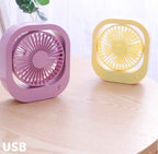 2-Speed USB Desk Fan