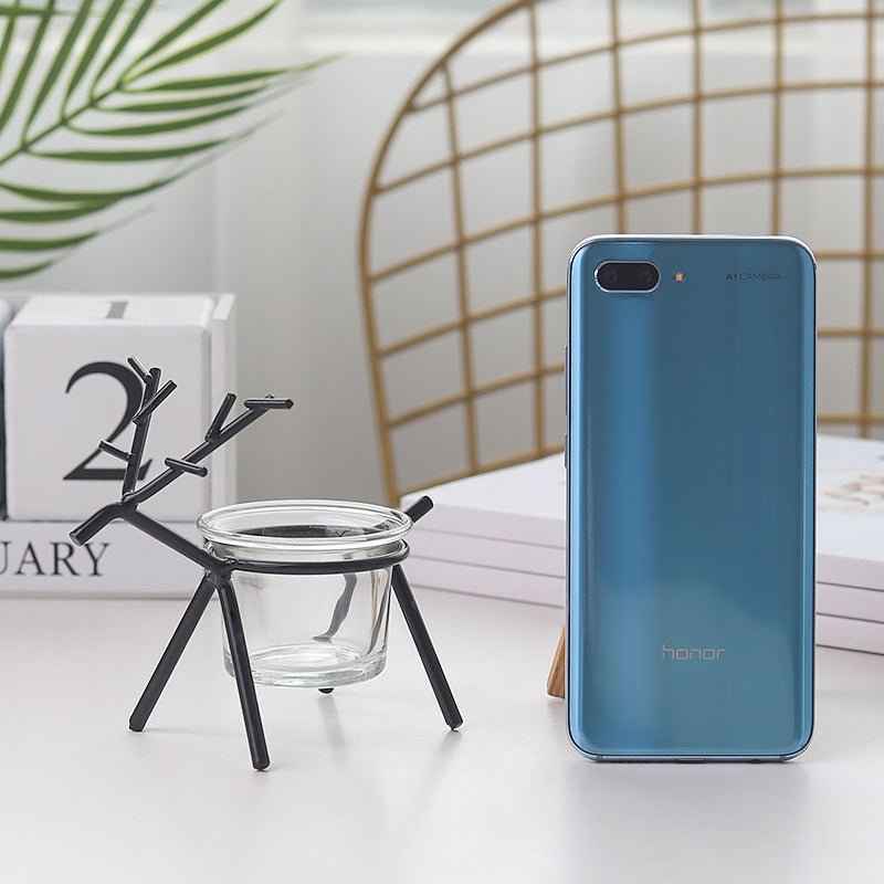Wrought Iron Candle Holder